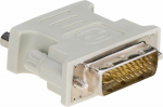 Adapter AV Akyga DVI-I - D-Sub (VGA) white (AK-AD-12)