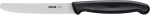 KOHE serrated knife, 104 mm, black
