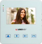 Laskomex Monitor MVC-8251-1 WHITE COLOR 4.3 cali with concierge service PR1
