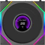 Lian Li UNI FAN TL LCD FLEX Wireless Fan, ARGB and LCD - 120mm, black