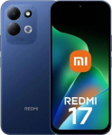 Xiaomi Redmi 17 5G | Blue | 6.9 " | LCD | 1600 x 720 pixels | Qualcomm | Snapdragon 4 Gen 5 | Internal RAM 4 GB | 128 GB | Dual SIM | 4G | 5G | Main camera resolution 50 MP | Secondary camera resolution 8 MP | Android | 16 | 7500 mAh