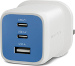 Targus HYPERHYPERJUICE FLEX 65W GAN, CHARGER - BLUE