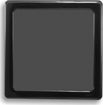 DEMCiflex Dust filter 120mm, square - black/black