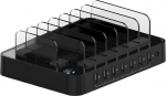 ROLINE Ladestation - Netzteil - 12 Watt - 4 A - 7 Ausgabeanschlussstellen (7 x 4-piliger USB Typ A)