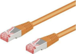 Wentronic goobay CAT 6 SFTP, PiMF 3m Patchkabel Orange