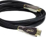 Python HDMI&reg; 2.0 Kabel 4K2K Nylon braid black 1.5m