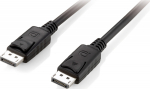 Equip DisplayPort 1.2 4K/60Hz St/St 1.00m schwarz Polybeutel