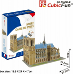 Cubicfun Puzzle 3D - Notre Cathedral Dame (GXP-641767)