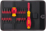 Wiha slimVario Starter Set 2831 Screwdriver bit set 19 Dele