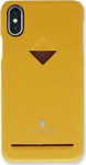 VixFox Card Slot Back Shell for Iphone XR mustard yellow