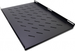 Inter-Tech SW-650/1000 - Rack - Regal - Seite - Schwarz, RAL 9005 - 1U - 48.3 cm (19")
