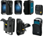 Mobilis REFUGE Holster HHD GUN S - REFUGE Holster HHD GUN S, front pocket, incl.: basic belt, fits for: mobile terminals with gun