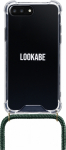 Lookabe Necklace iPhone 7/8+ gold green loo012