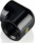 Bitspower Touchaqua Adapter 90 Grad G1/4 Zoll IG auf G1/4 Zoll IG - 2er Pack, schwarz