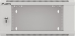 LANBERG 19" 4U 570x600 Wall housing glass door (FlatPack) gr
