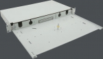 Helos LWL - Breakout box - Rack mountable - Grau - 1U - 48.3 cm (19")