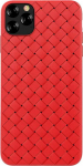 Devia Woven Pattern Design Soft Case iPhone 11 Pro red