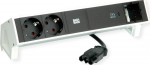 Bachmann BACH 902.937 DESK2 2xCEE7/3 1xUSB C 60W 1xCM 0 GST18 RAL9010
