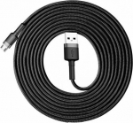 Kabel USB Baseus USB-A - microUSB 3 m Black and gray (6953156296374)