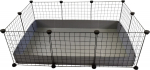 C&C Modular cage 3x2 110x75 cm guinea pig, hedgehog, silver grey