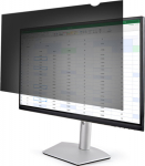 StarTech.com Monitor Privacy Screen for 23 inch PC Display, Computer Screen Security Filter, Blue Light Reducing Screen Protector Film, 16:9 Widescreen, Matte/Glossy, +/-30 Degree Viewing - Blue Light Filter - Filter for privacy - 2-v&auml;gs - bo