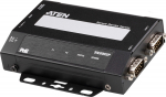 ATE ATEN 2-Port RS-232 Secure Device Server with PoE, 10/100Base-T(X), Gleichstrom, PoE, 1.39 W, 1.11 W, 9 - 48 V, 802.1x RADIUS, 2048-bit RSA, TLS