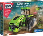 Clementoni laboratory mechanics. Crawler tractor 50689