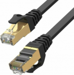 Unitek RJ45, kat. 7, SSTP, 3m, czarny (C1897BK-3M)