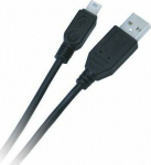Cable USB Libox USB-A - miniUSB 3 m Czarny (LB0018)