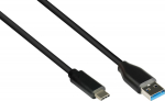 Alcasa Good Connections USB 3.2 Gen.2 Kabel A-USB-C schwarz 0.5m