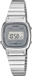 CASIO Vintage LA670WEA-7EF Women's Watch / silver