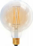 SEGULA LED Globe 125 gold E27 5W 340Lm 1900K dimmbar