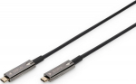 Digitus Hybrid connecting cable AOC USB 3.1 Typ C/USB Typ C 4K 60Hz 10m