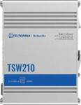 Teltonika Unmanaged Switch TSW210 Switch 2xSFP 8xGbE DIN RAIL Back Panel