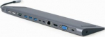 Gembird USB Type-C Multi-Port Adapter + Card Reader