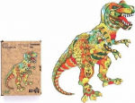 PuzzleOK Puzzle Wood eko 129 Tyrannosaurus rex A3