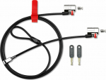 Ken Lukk Kensington Clicksafe Twin Laptop Lock - lukustus kahele seadmele &uuml;he turvatrossiga