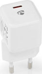 Toalaadija Nedis USB-C, 3A 20W valge