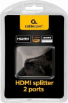 Gembird DSP-2PH4-03 HDMI Splitter 1.4 2 ports / black