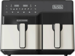 Black & Decker BXAF9000E Double 9 L Stand-alone 2500 W Hot air fryer Black, Stainless steel