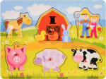 Daffi Wood puzzle - farm