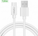 Kabel USB T-Phox USB-C - 1 m White (TPRZ008334)
