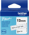 Lint Brother BTAG131 12mm must/l&auml;bipaistev 4m