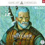 CEN Good Loot Game Art Chronicles Puzzle: The Witcher Geralt & Vincent van Gogh (1000 elements)