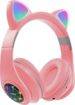 RoGer Cat M2 Bluetooth Headphones with Cat Ears LED