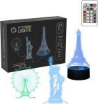 Manta SNL125RGB LED lamp Light decoration Buildings RGB 3D