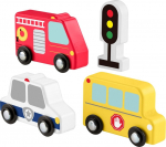 MATTEL Fisher Price : Wooden Vehicle Pack (JCY32)