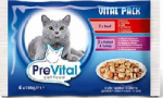 PREVITAL ox,rabbit in jelly for cats 4x100g