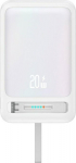 Powerbank USAMS XM Series CD219 10000mAh Magnetic Wireless white