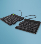 R-Go Tools BREAK ERGONOMIC KEYBOARD QWERTY, US BLACK WIRED